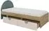 Mirjan24 Lexi 13 Jugendbett mit 2 Schubladen, Eiche/rosa, 90x200cm (800001792994)