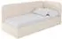 ALTDECOR Elsy Jugendbett mit Bettkasten und Matratze, 90x200cm, beige (800001942402)