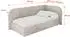 ALTDECOR JAXY Jugendbett mit Bettkasten 100x200cm, beige (800001942826)