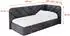 ALTDECOR FIKY Jugendbett mit Bettkasten 80x200cm, dunkelgrau (800001942326)