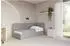 ALTDECOR Elsy Jugendbett mit Bettkasten und Matratze, 90x200cm, grau (800001942393)