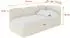 ALTDECOR Alvy Jugendbett mit Bettkasten, Polster, beige, 100x200cm (800001941007)