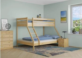 Erst-Holz Doppel-Etagenbett (60.19-09-14)
