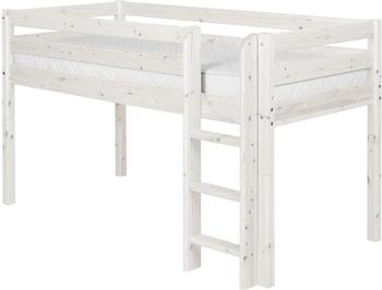 Flexa Classic halbhohes Bett 90x190cm weiß (90-10110-2-01)