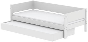 Flexa Kojenbett White 90 x 200 cm mit Ausziehbett (90-10758) weiß