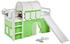 Lilokids Spielbett JELLE mit Rutsche und Vorhang