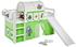 Lilokids Spielbett JELLE mit Rutsche und Vorhang