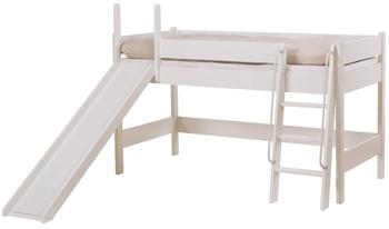 Roba Spielbett mit Leiter und Rutsche (52283) weiß