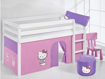 Lilokids Spielbett JELLE (Hello Kitty lila/weiß)