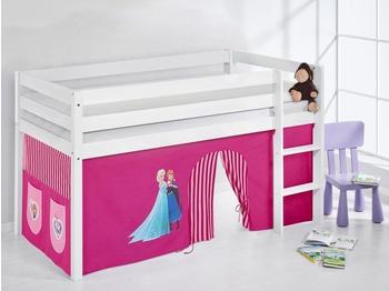 Lilokids Spielbett JELLE (Eiskönigin rosa/weiß)