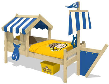 Wickey CrAzY Finny mit Lattenboden mit Segel und Dach 90x200 cm (630804)