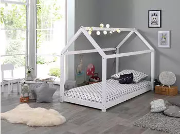 Vipack Cabane (90 x 200 cm) Weiß