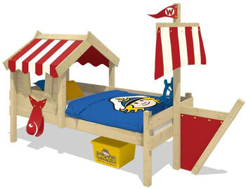 Wickey CrAzY Finny mit Lattenboden mit Segel und Dach 90x200 cm (630807)