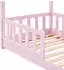 Juskys Marli 80x160cm mit Lattenrost rosa