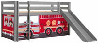 Vipack Pino with slide mid high pine grey (Fire Truck)
