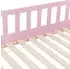 Juskys Marli 80x160cm mit Lattenrost und Bettkasten rosa