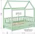 Juskys Marli 80x160cm mit Lattenrost und Bettkasten mint
