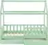 Juskys Marli 80x160cm mit Lattenrost und Bettkasten mint
