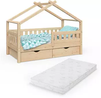 VitaliSpa Design 160x80cm mit 2 Schubladen mit Matratze (33458)