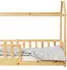Juskys Marli 80x160cm mit Lattenrost natur