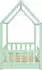 Juskys Marli 80x160cm mit Lattenrost mint