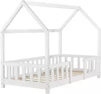 Hausbett Sisimiut 70x140 cm Wei&szlig; [en.casa]