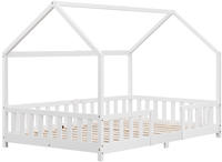 Hausbett Sisimiut 120x200 cm Wei&szlig; [en.casa]
