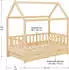 Juskys Marli 80x160cm mit Lattenrost und Bettkasten natur