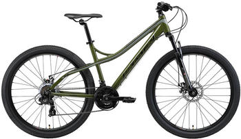 Bikestar Hardtail Aluminium MTB 27,5" oliv