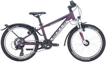 Bulls Tokee 20" (2024) lila mit Schutzblechen und Licht