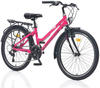 26" Zoll Alu Fahrrad City Bike Mädchen Fahrrad Kinderfahrrad 21 Gang Rh ca.40...
