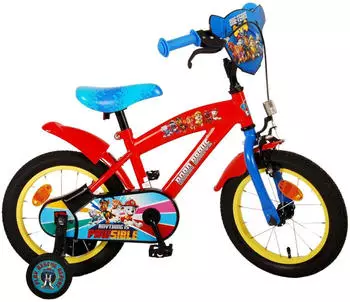 Volare Paw Patrol Jungen 14 Zoll Rot/Blau