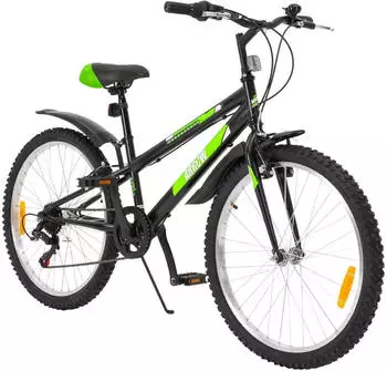 Actionbikes Arrow 24 Zoll, Gangschaltung, V-Brake-Bremsen, verstellbar, Diamantrahmen