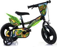 Dino Bikes Kinderfahrrad "12" Dinosaurier Kinderfahrrad stabiler Stahl-Rahmen