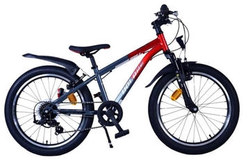 Volare XC Race 20 Zoll 120 - 135 cm 7 Gang ab 6 Jahre V-Brakes rot/grau