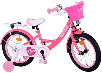 Volare Ashley M&auml;dchen 16 Zoll Rosa/Rot