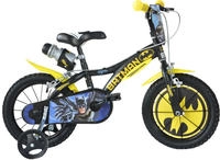 Dino Bikes Kinderfahrrad "16" Batman Kinderfahrrad Jugenfahrrad Freilauf 4&ndash;7 Jahre