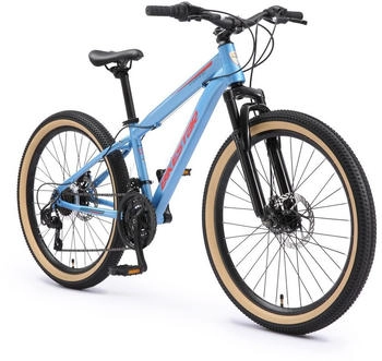 Bikestar MTB Stahl 21fach 24 Zoll blau BLAU sans taille