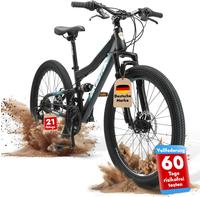 Bikestar Jugendfahrrad 21 Gang Shimano RD-TY21 Schaltwerk Kettenschaltung
