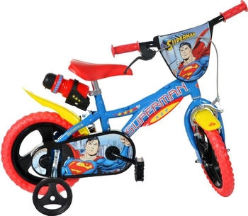 Dino Bikes 12 Zoll Superman 3 Jahre BLAU 12"