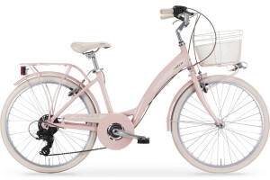 MBM M&auml;dchenfahrrad Primavera 24 Zoll, rosa