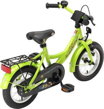 Bikestar 12" Classic (brilliant grün) – Sicheres Fahrvergnügen durch durchdachte Ausstattung