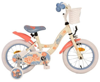 Volare Disney Stitch 14 Zoll - Creme Koralle Blau