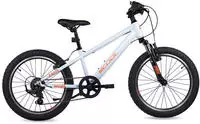 S&rsquo;COOL Jugendfahrrad "SCOOL Xroc 20-K6 Sky Grey/Neon Orange" 6 Gang Shimano