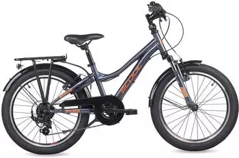 S'Cool troX 20 Zoll 6-G Dark Grey/Orange