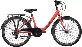 S'Cool chiX 24 Zoll 6-G Coral/Dark Red