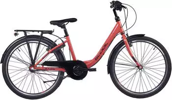S'Cool chiX 24 Zoll 3-G Coral/Dark Red