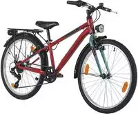 Dacapo Kinderfahrrad "24" Bobby Rot 7 G&auml;nge RH 32 cm - Ab 8 Jahre" 7 Gang