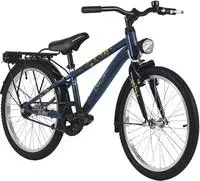 Dacapo Kinderfahrrad "20" Bobby Blau 1 Gang RH 27 cm mit Beleuchtung - Ab 6 Jahre" 1