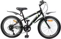 vidaXL Kinderfahrrad 20 Zoll 6-Speed f&uuml;r 6-11 Jahre alt Schwarz